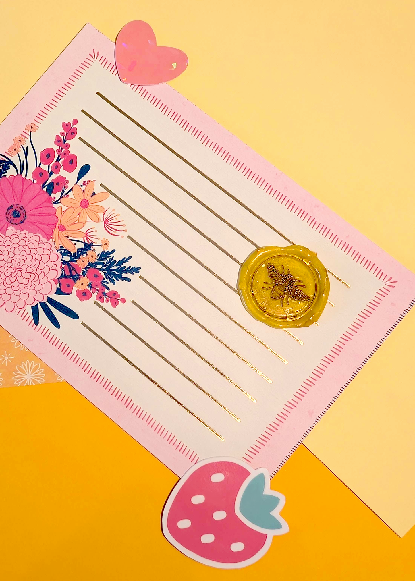 Hello Bees! Wax Seal Set