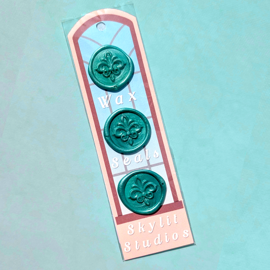 Fleur de Lis Wax Seal Sets (3-Pack)