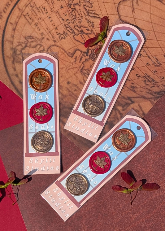 Maple Wax Seal Sets (3-Pack)