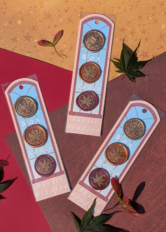 Momiji Maple Wax Seal Sets (3-Pack)