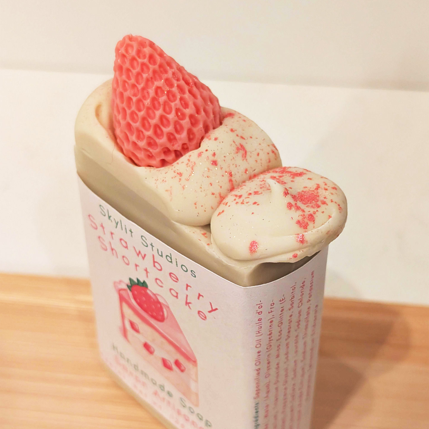 Strawberry Shortcake Bar Soap