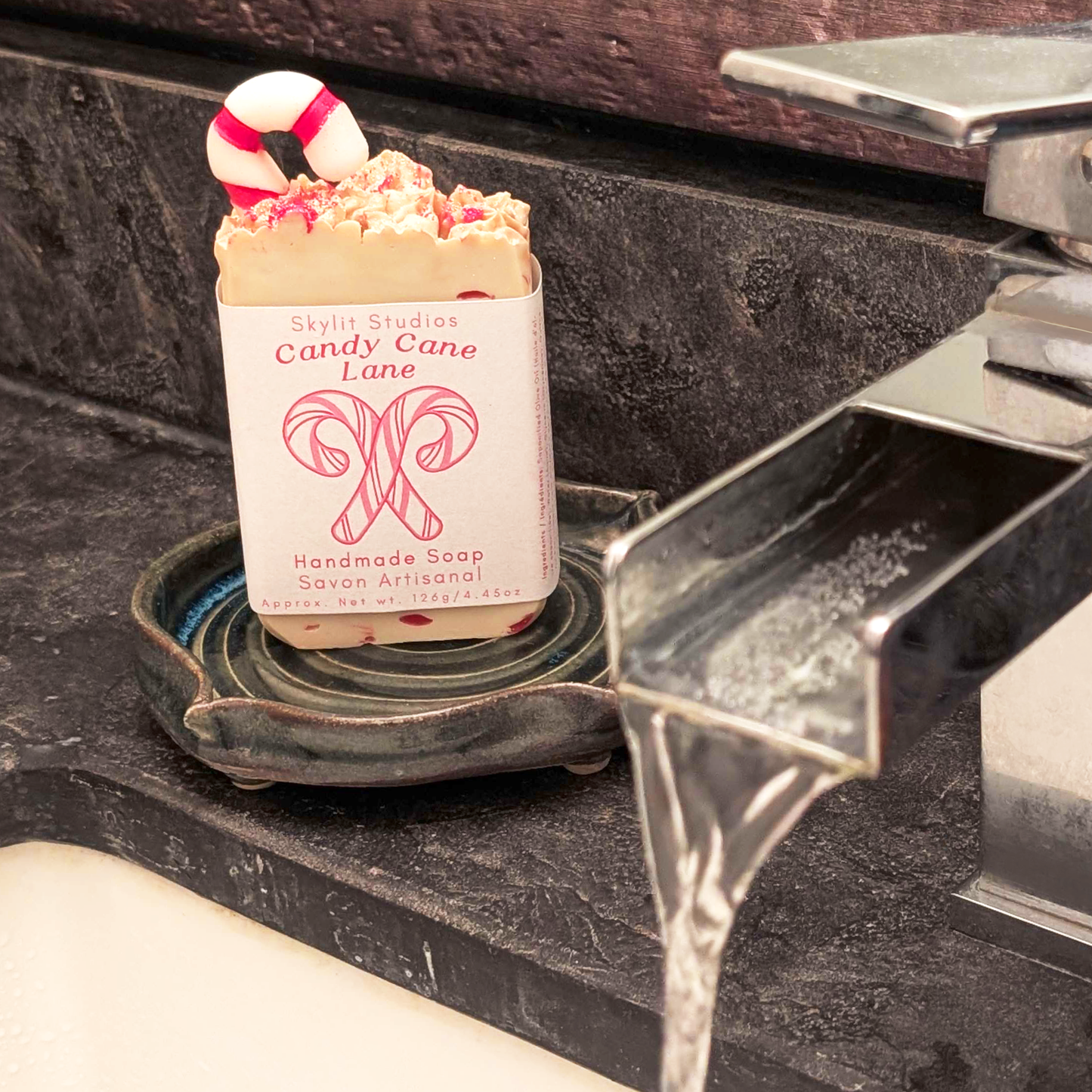 Candy Cane Lane Bar Soap