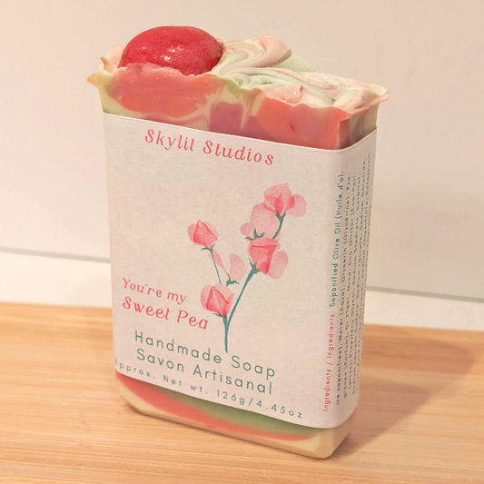 You're my Sweet Pea Bar Soap