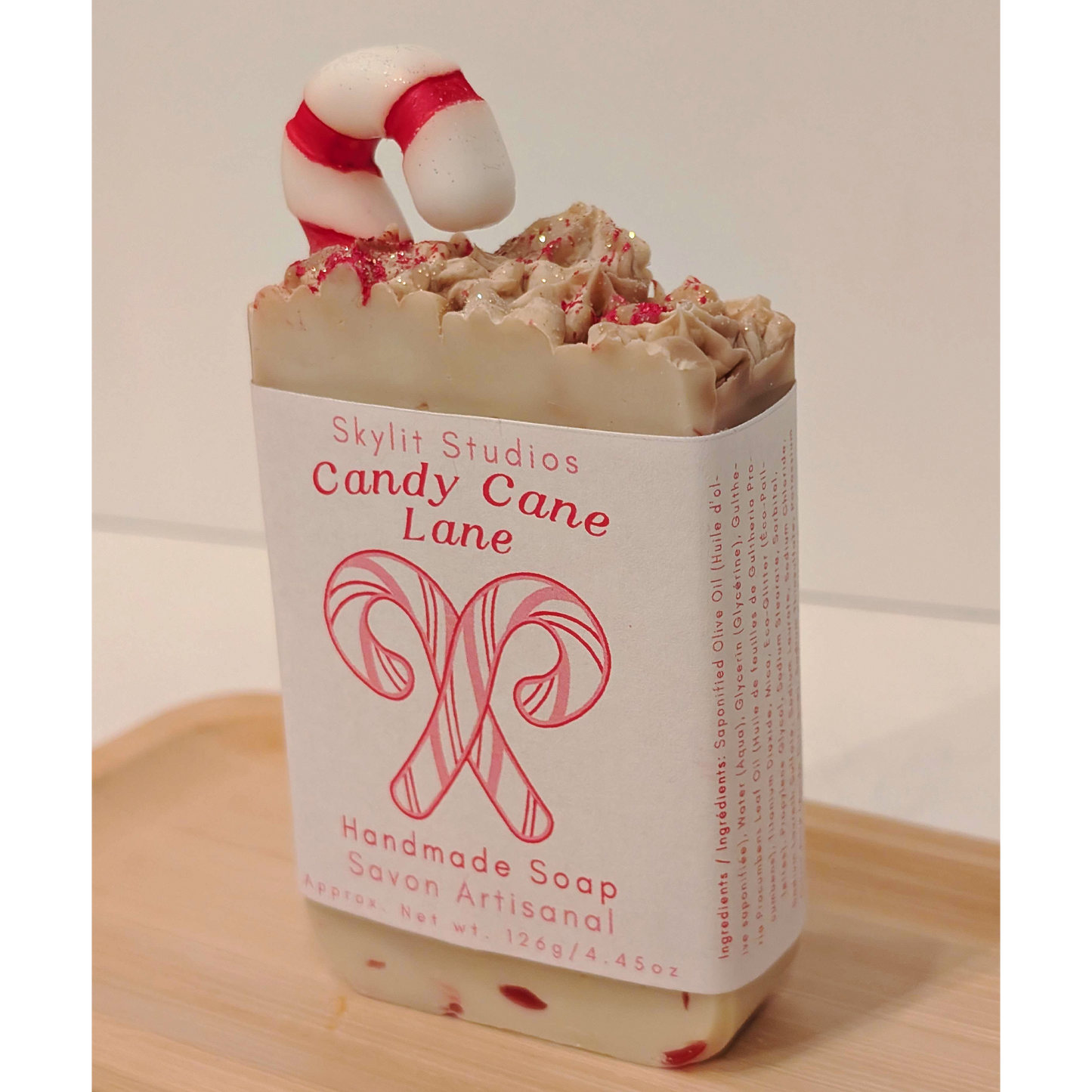Candy Cane Lane Bar Soap