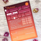 D&D 5e Character Sheet Notepads