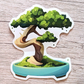 Bonsai Vinyl Waterproof Die Cut Sticker