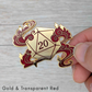D20 Enamel Pin