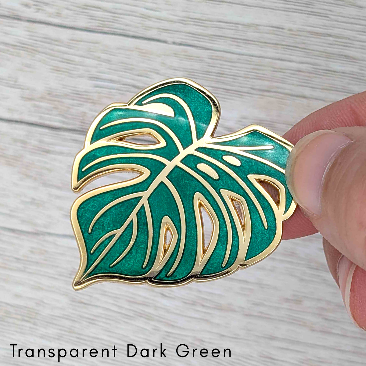 Monstera Hard Enamel Pin