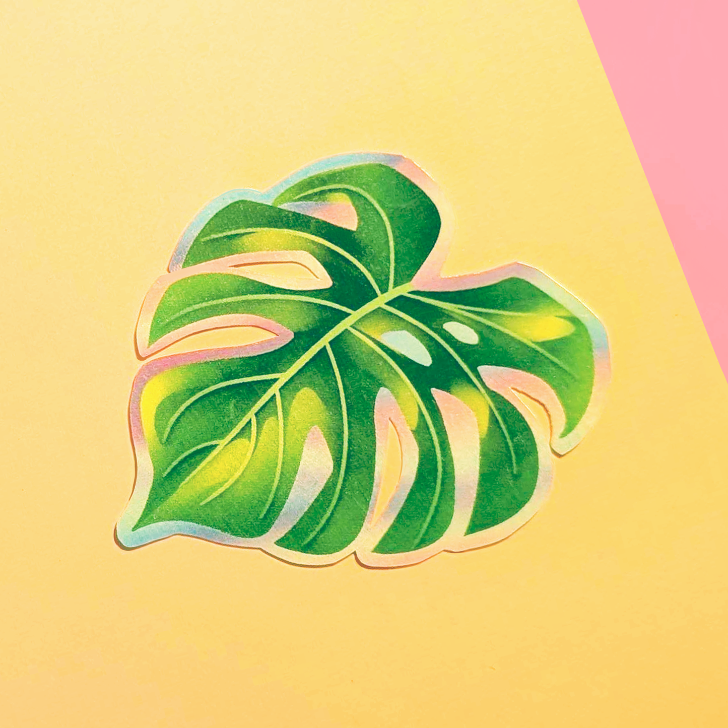 Monstera Die Cut Stickers