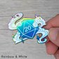 D20 Enamel Pin
