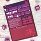 D&D 5e Character Sheet Notepads