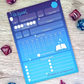 D&D 5e Character Sheet Notepads