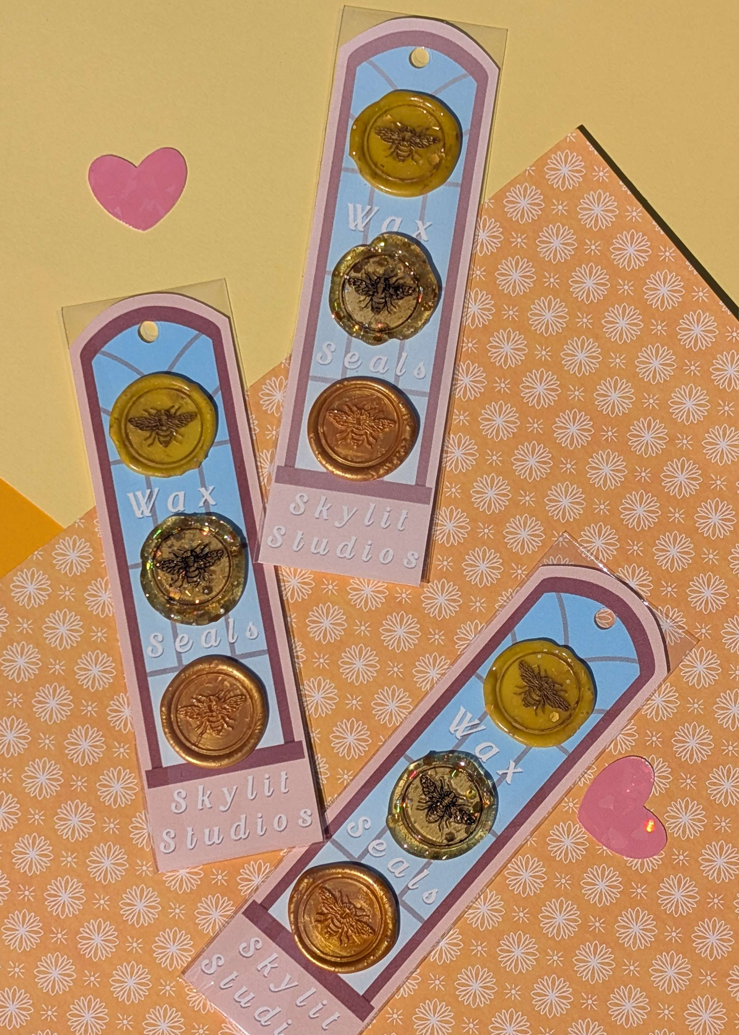 Hello Bees! Wax Seal Sets (3-Pack)