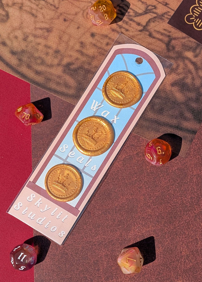 Crown Wax Seal Sets (3-Pack)