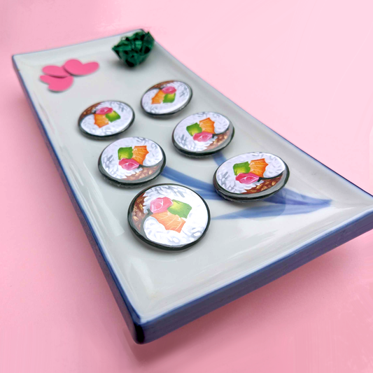 Sushi Buttons / Pins